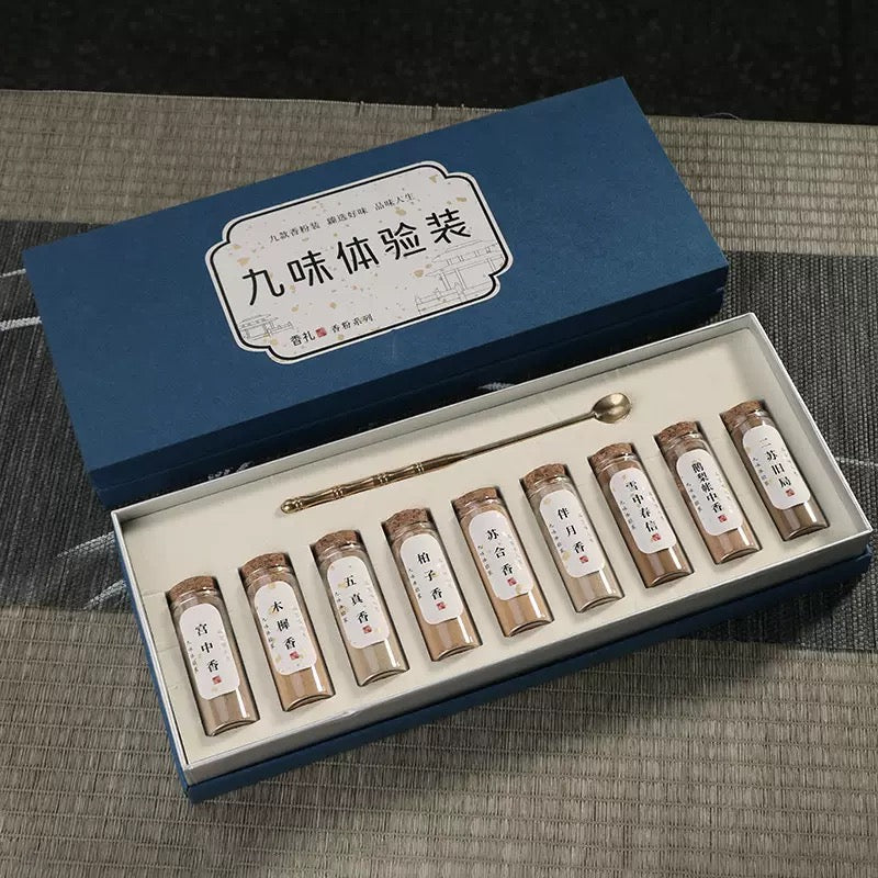 Nine-Scent Incense Powder Discovery Set
