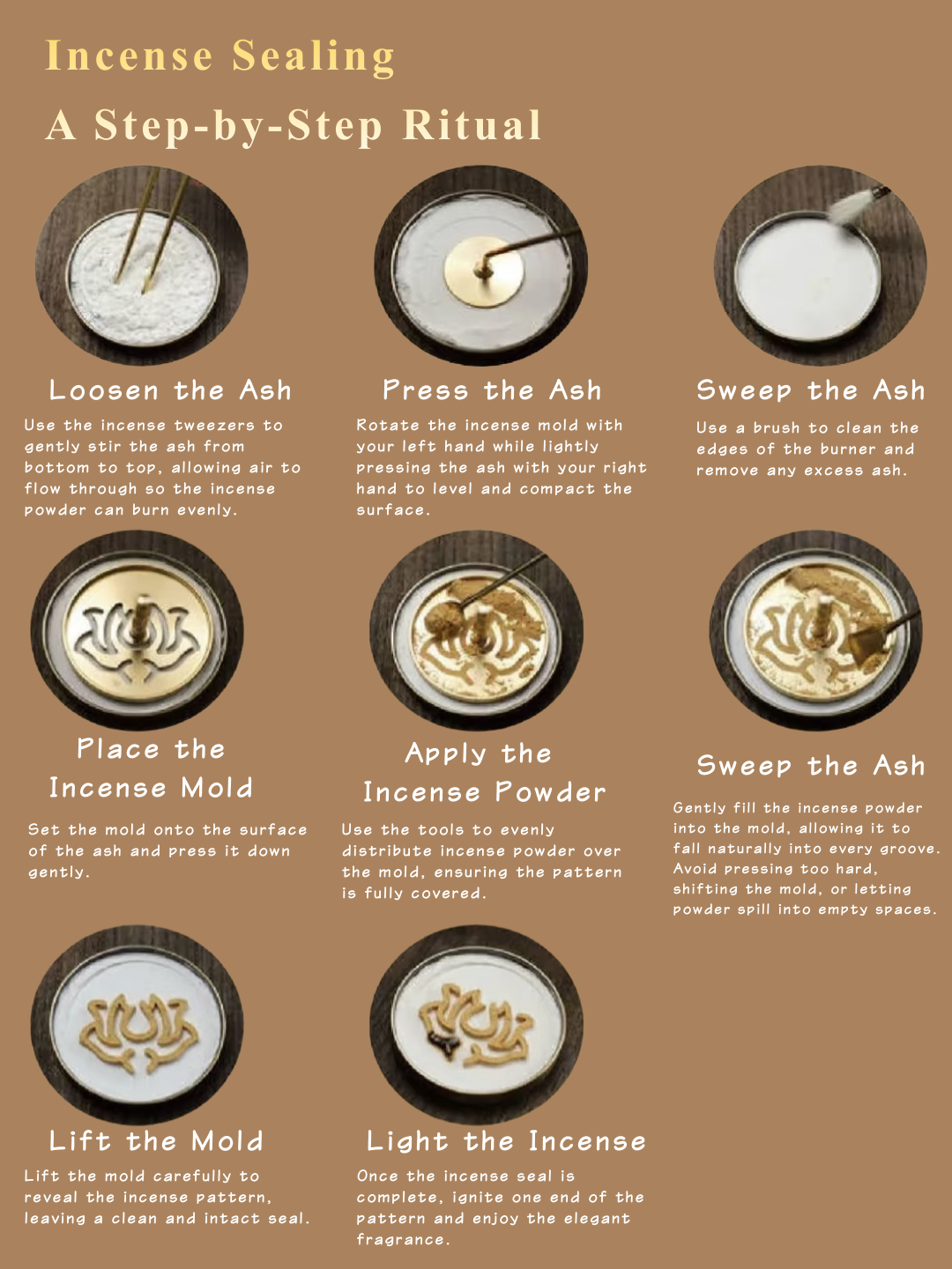 「Cloud Brocade」Blue-Enamel Brass Incense Tool Set