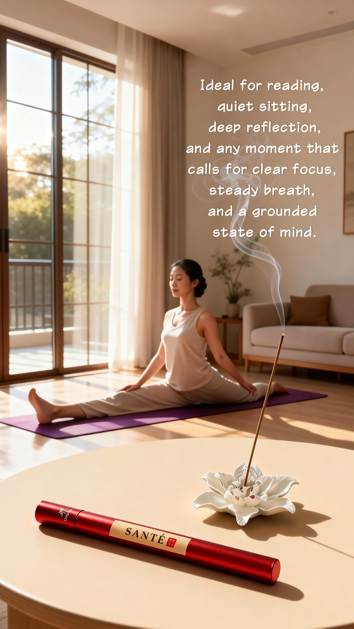 「 SANTÉ 」Mysore Sandalwood Incense Sticks