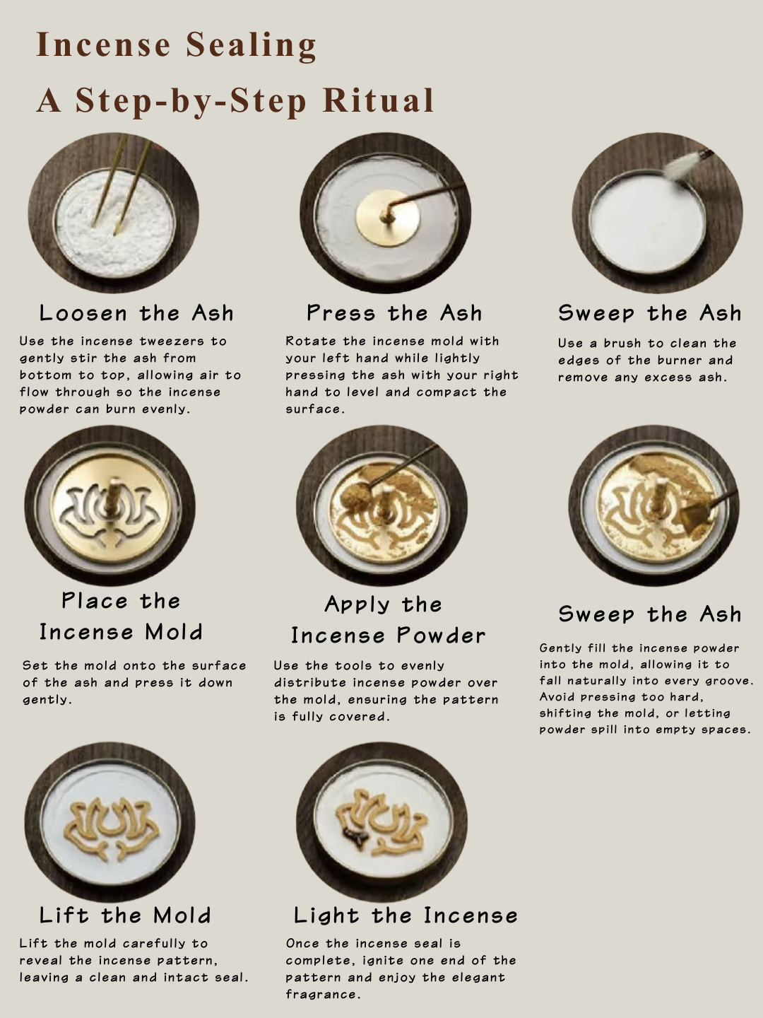 「Guanwen」Jun Kiln Ceramic Kōdō-Style Incense Seal Set