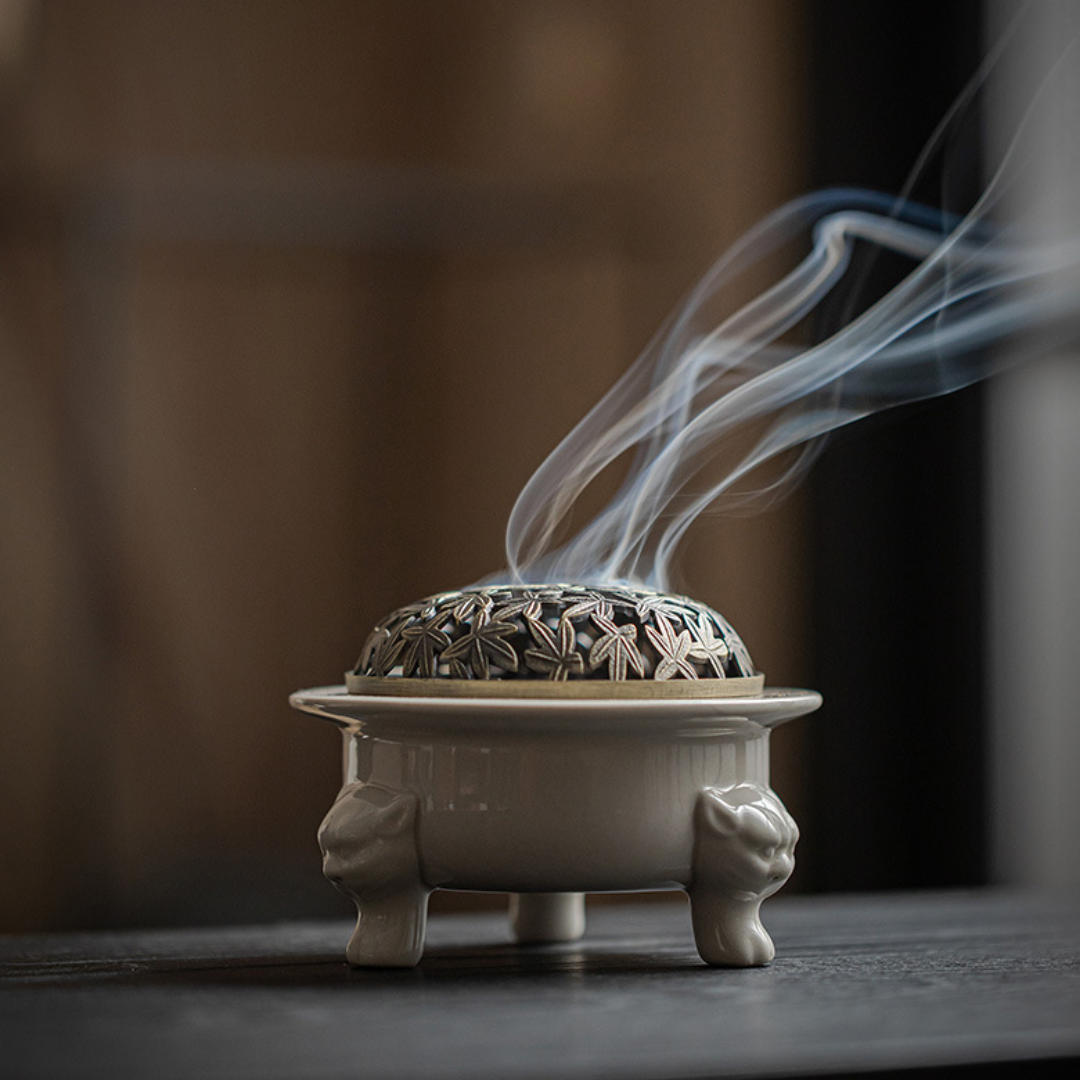 「Nature’s Essence」Ceramic Kōdō Incense Seal Kit