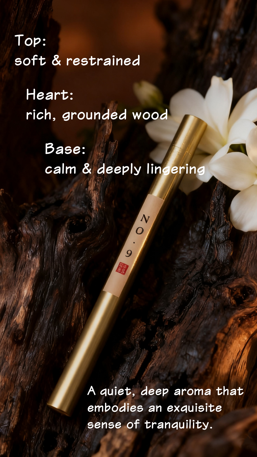 「 No. 9 」 Hainan Agarwood Incense Sticks