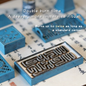 「Blue Lattice」Blue-Enamel Brass Incense Seal Set – Burner, Seal Molds & Kōdō Tools for Refined Indoor Rituals