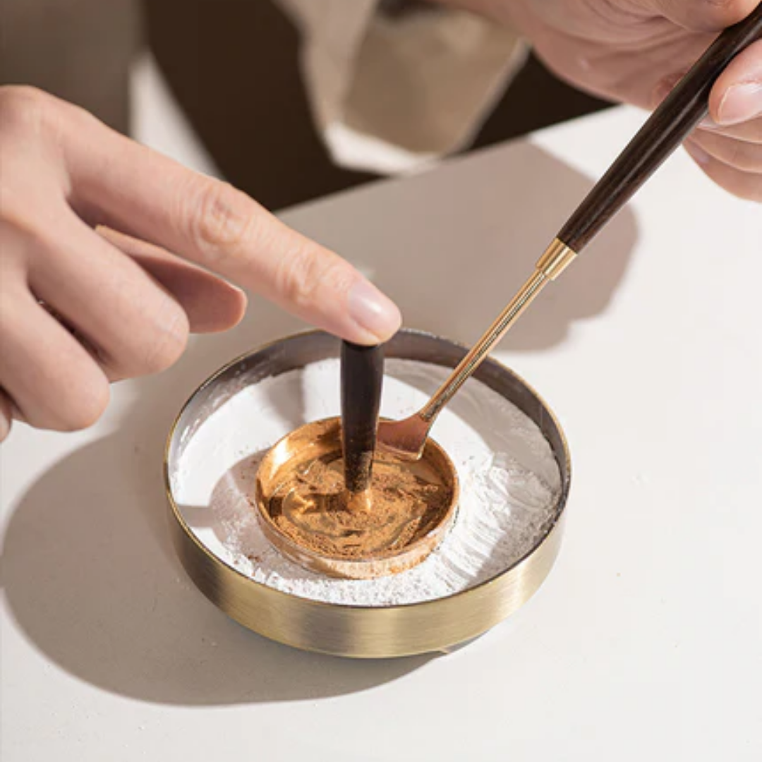 Alloy Incense Seal Tool Set – 7-Piece Portable Kōdō Kit