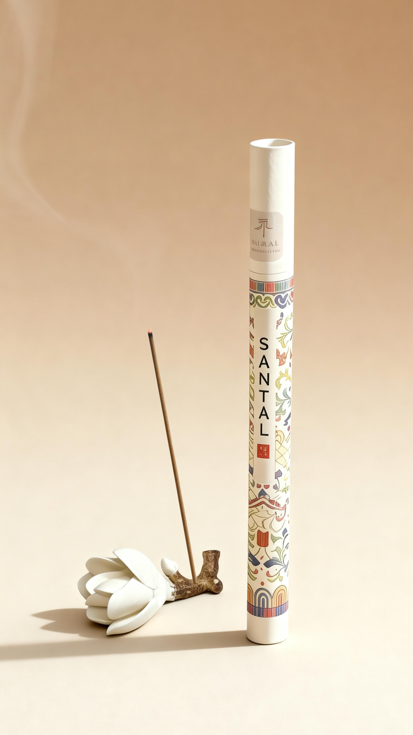「 SANTAL 」Indian Sandalwood Incense Sticks