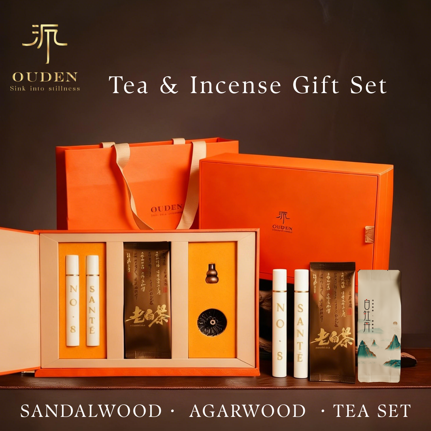 Incense × Tea Gift Set