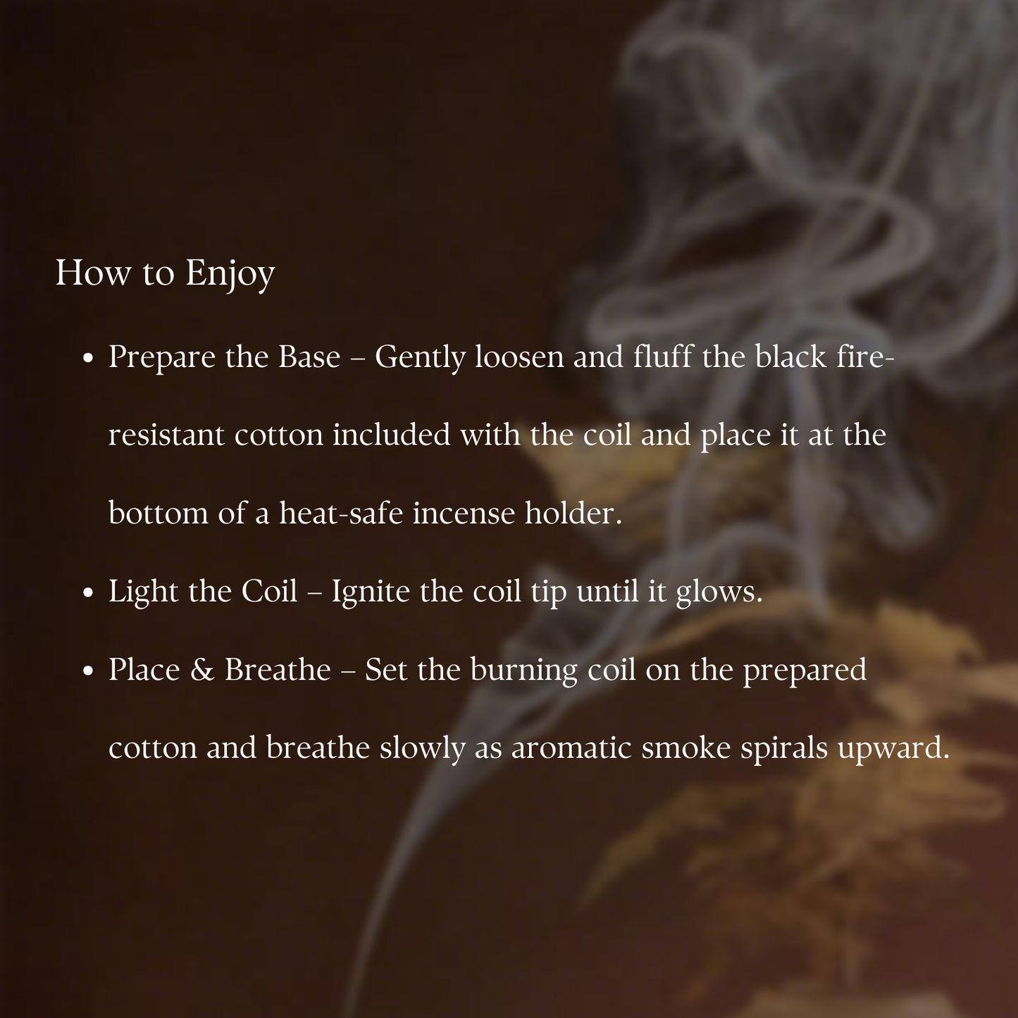 Cloud of Blessings – Small Cloud Agarwood Coil Gift Set