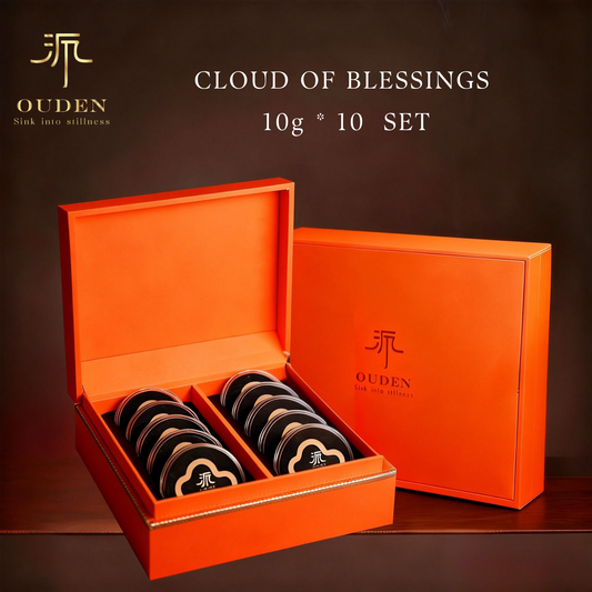 Cloud of Blessings – Large Cloud Agarwood Coil Gift Set
