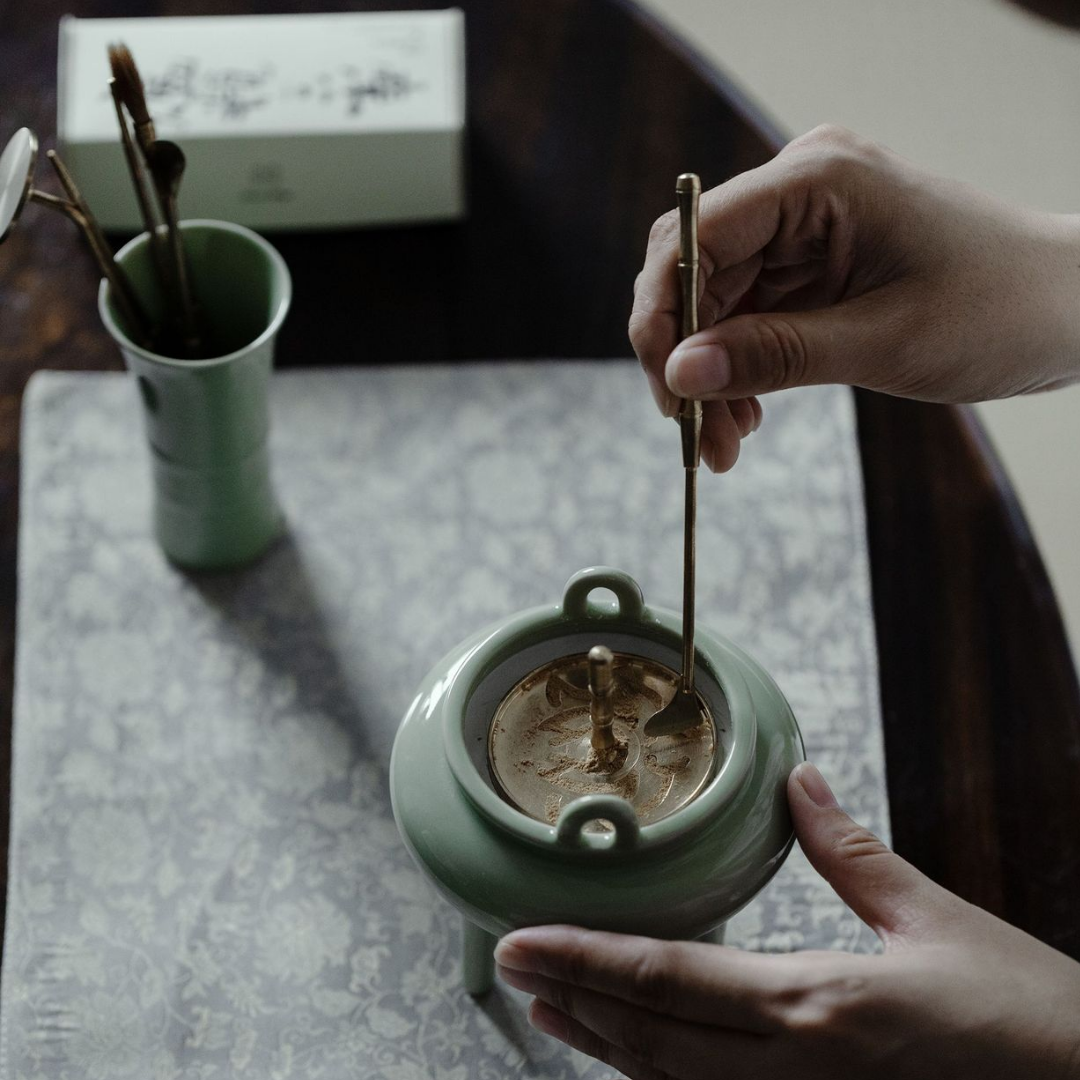 「Jade Interval」Yue Kiln Celadon Incense Ritual Set