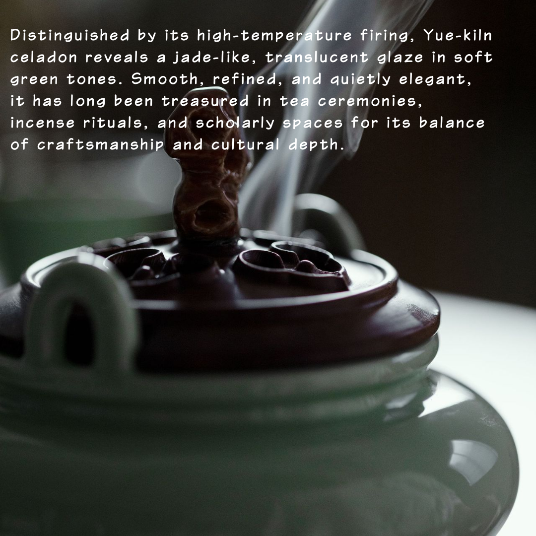 「Jade Interval」Yue Kiln Celadon Incense Ritual Set